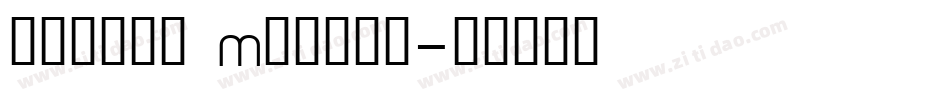 firsta Medium字体转换